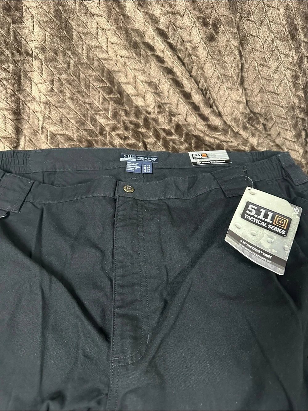 5.11 Tactical Men's Black Cargo Pants